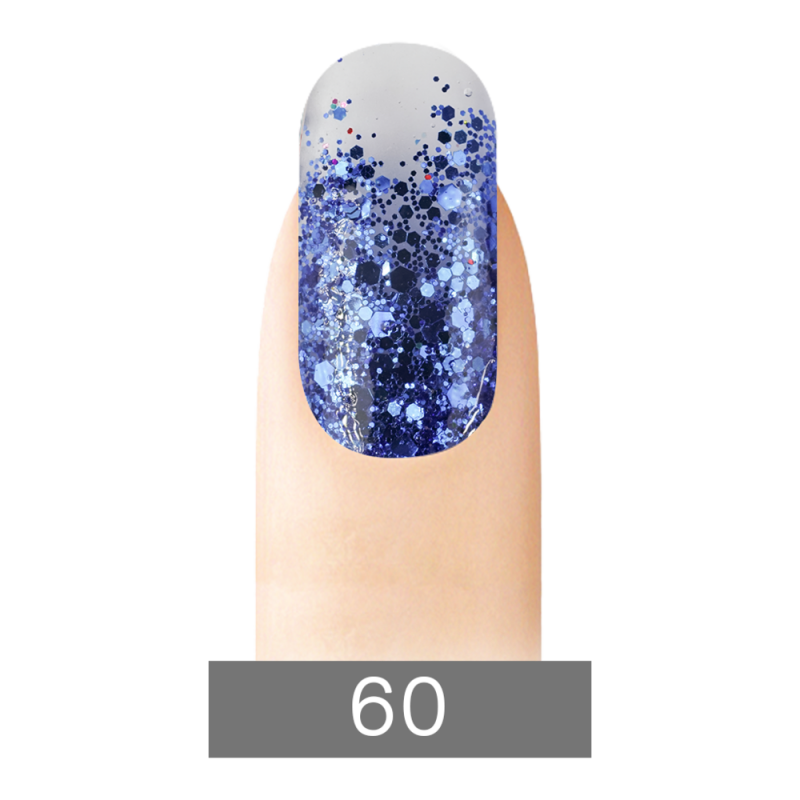 Cre8tion Nail Art Glitter, 060 0.5oz KK1031 